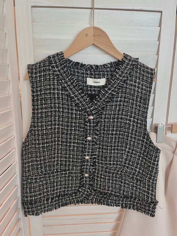 SUMMER TWEED VEST 小香风马甲