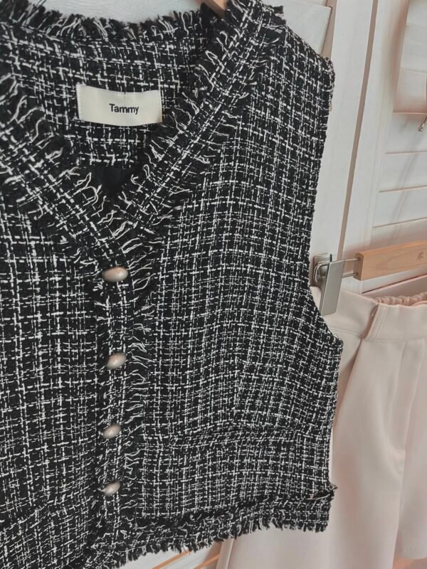 SUMMER TWEED VEST 小香风马甲