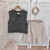 SUMMER TWEED VEST 小香风马甲
