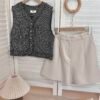 SUMMER TWEED VEST 小香风马甲