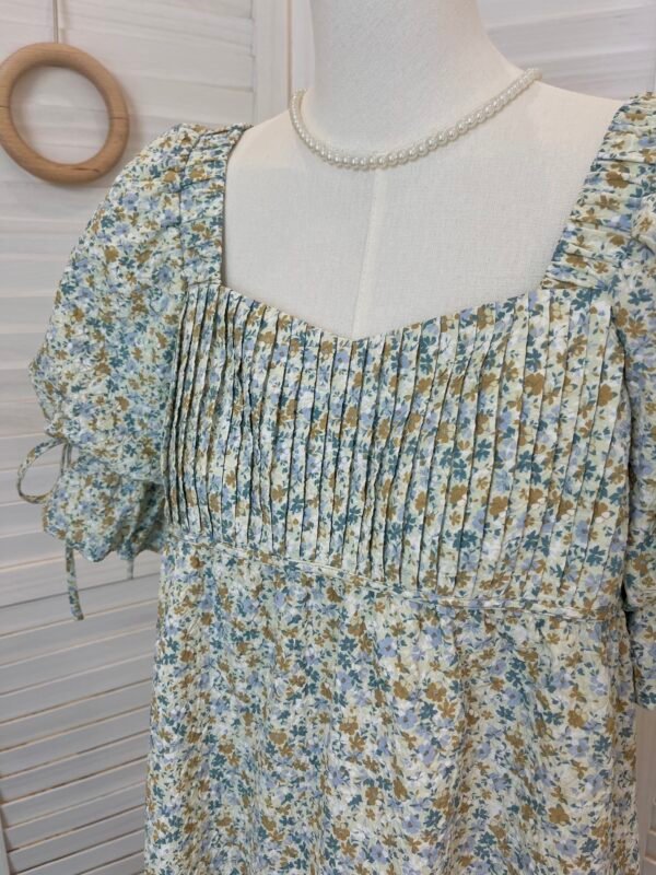 VM FLORAL PRINT DRESS  法式碎花连衣裙