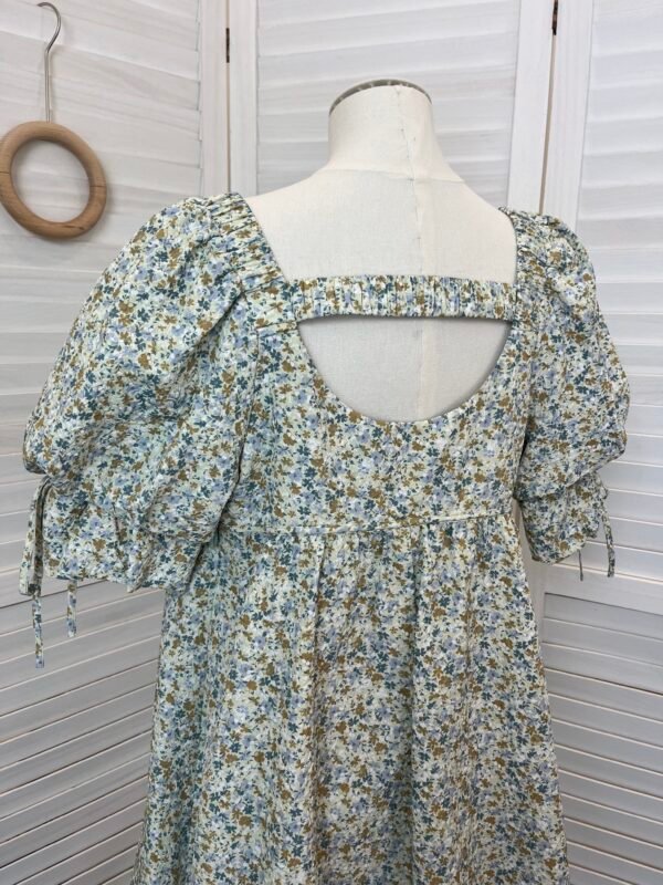 VM FLORAL PRINT DRESS  法式碎花连衣裙