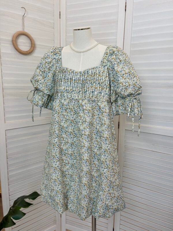 VM FLORAL PRINT DRESS  法式碎花连衣裙