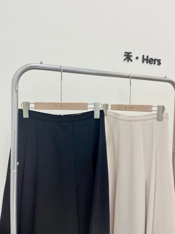 GORGEOUS PLEATED MIDI SKIRT 显瘦西装百褶伞裙