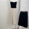 GORGEOUS PLEATED MIDI SKIRT 显瘦西装百褶伞裙