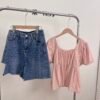 SWEET PUFF SLEEVE BLOUSE 泡泡袖小衫