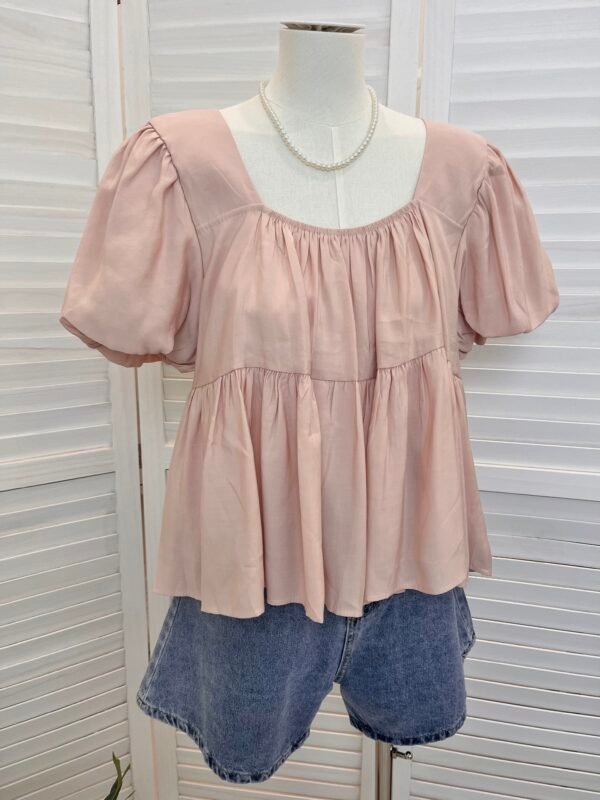SWEET PUFF SLEEVE BLOUSE 泡泡袖小衫