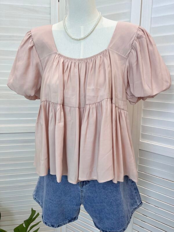 SWEET PUFF SLEEVE BLOUSE 泡泡袖小衫