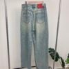 VINTAGE HIGH WAISTED STRAIGHT JEANS 直筒阔腿高腰牛仔裤