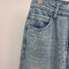 HIGH WAIST CASUAL GREEN HEM JEANS 高腰哈伦牛仔裤