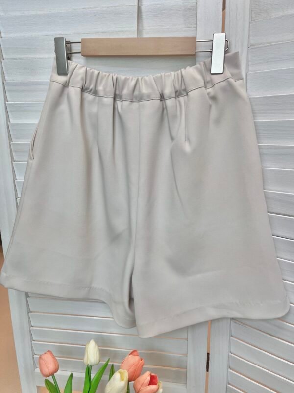 PLEATED TROUSER STRETCHABLE SHORTS 韩版西装中裤