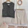 PLEATED TROUSER STRETCHABLE SHORTS 韩版西装中裤