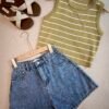 CROPPED VEST TOP 短款小背心