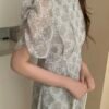 HERS DOLL DRESS 韩式小众碎花连身裙