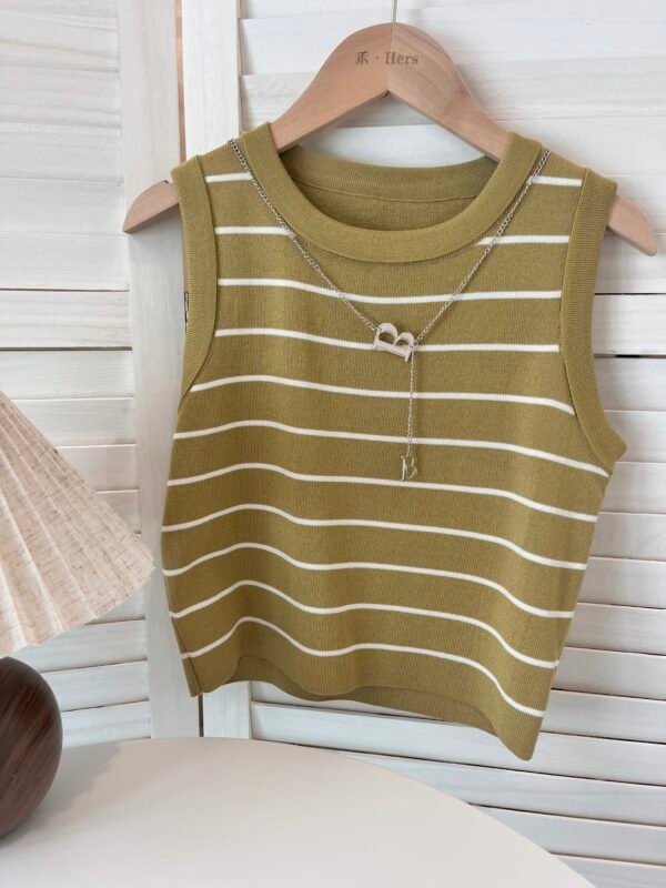CROPPED VEST TOP 短款小背心