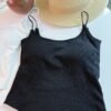 SINGLET WITH SPONGE BRA 镂空设计吊带背心